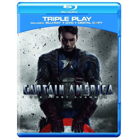 Captain America TFA Cover Blu-Ray