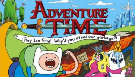 Adventure Time Hey Ice King! Why'd you steal our garbage