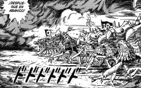 Nausicaä del Valle del Viento batallas