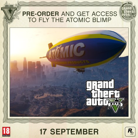 GTAV Pre-order bonus