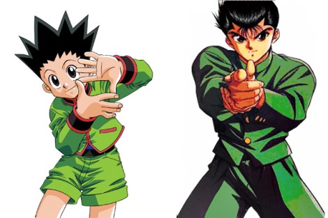 Yusuke Urameshi y Gon Freecss