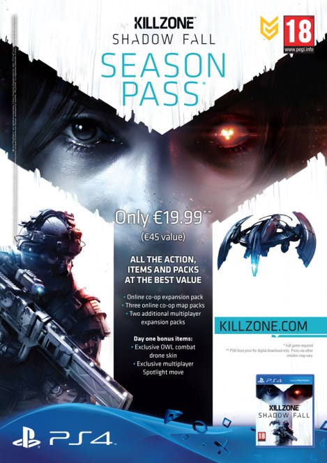 Season Pass Killzone Shadow Fall
