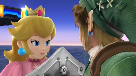 Super-Smash-Bros-Peach-Link