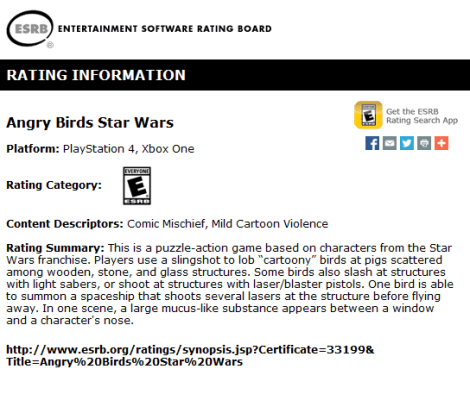 Angry Birds Space PS4 Xbox One