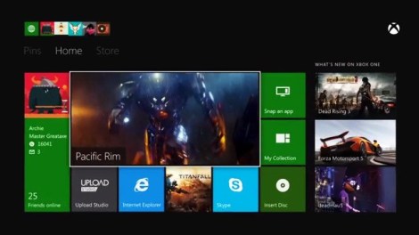Xbox One Dashboard
