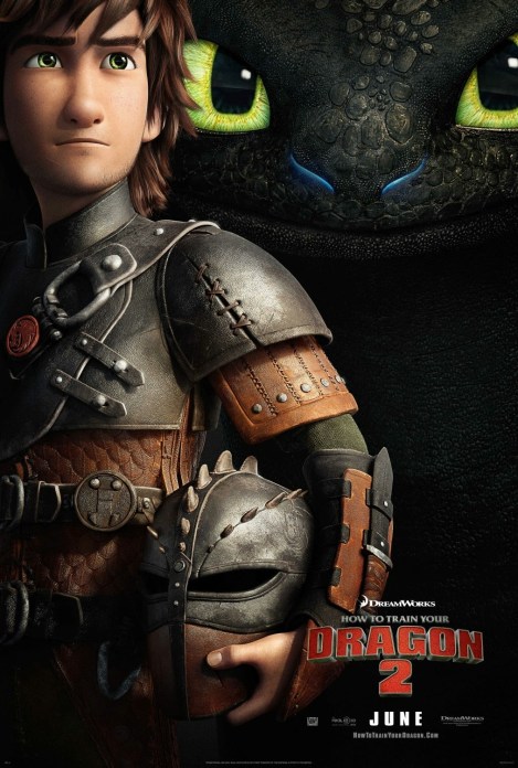 How to train your dragon 2 poster