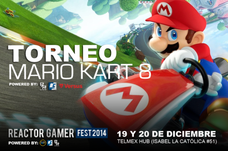 DISEÑO TORNEO Mario Kart 8