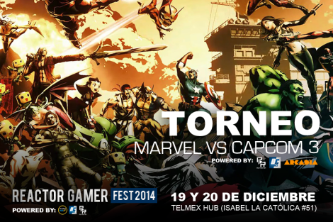 DISEÑO TORNEO Marvel vs capcom